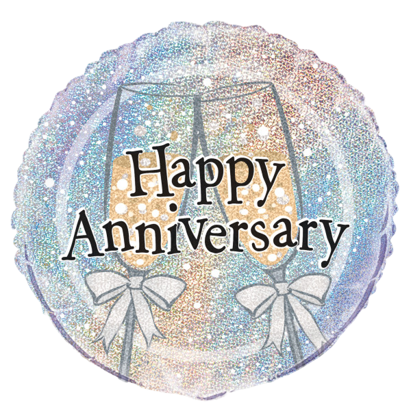 Standard Happy Anniversary Prismatic